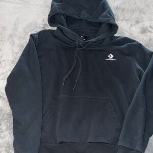 Converse Classic Black Hoodie for junior girls size small
